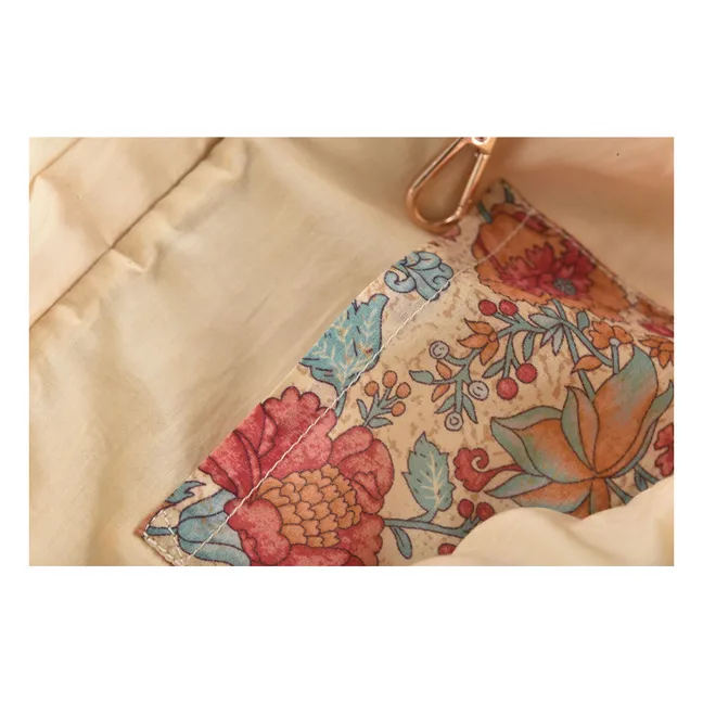 Exklusiv bei Louise Misha x Smallable - Gaby Flower gesteppte Gürteltasche - Damenkollektion | Rosa