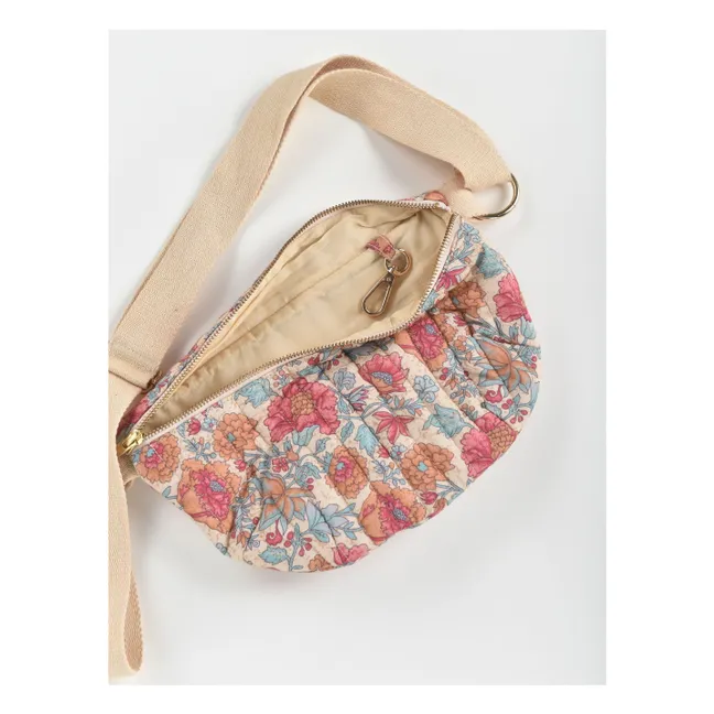 Exclusivity Louise Misha x Smallable - Gaby Flower Quilted Banana Bag - Women's Collection | Pink