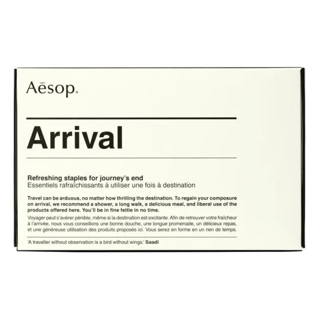 Coffret de voyage Arrival 