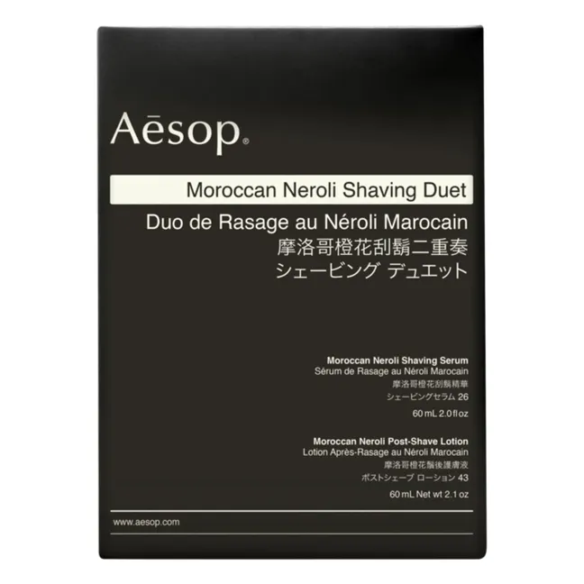 Set de Rasage au Néroli Marocain - 120ml