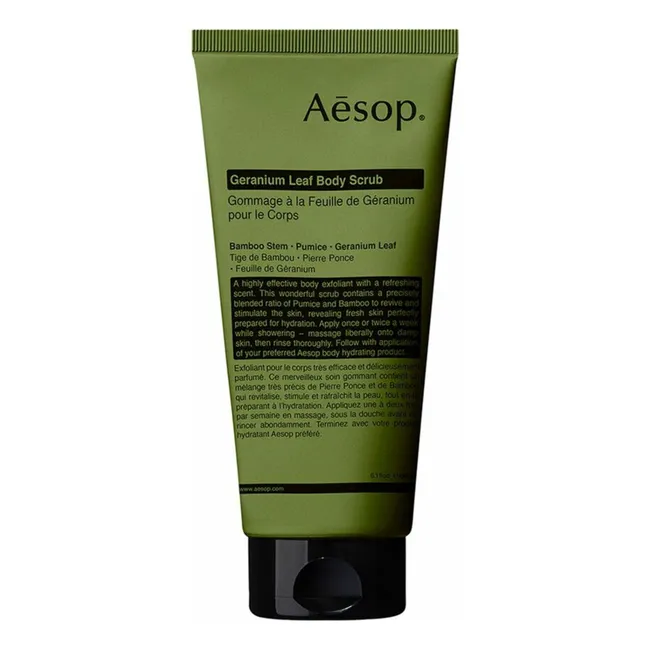 Geranium Leaf Body Scrub - 180 ml