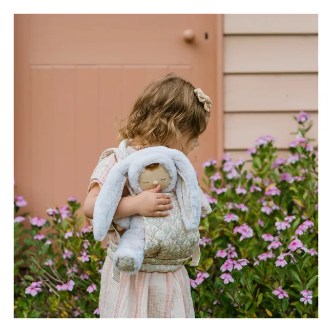 Quilted doll carrier | Beige