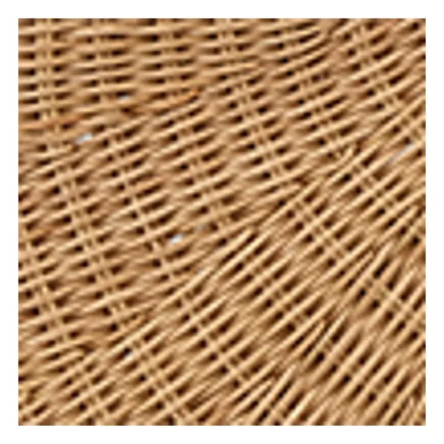 Lune rattan doll stroller