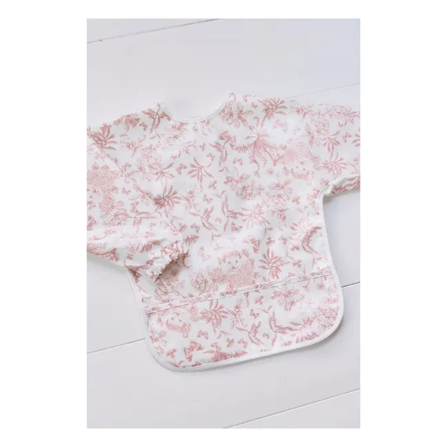 Peto con mangas Toile de Jouy | Rosa Melocotón