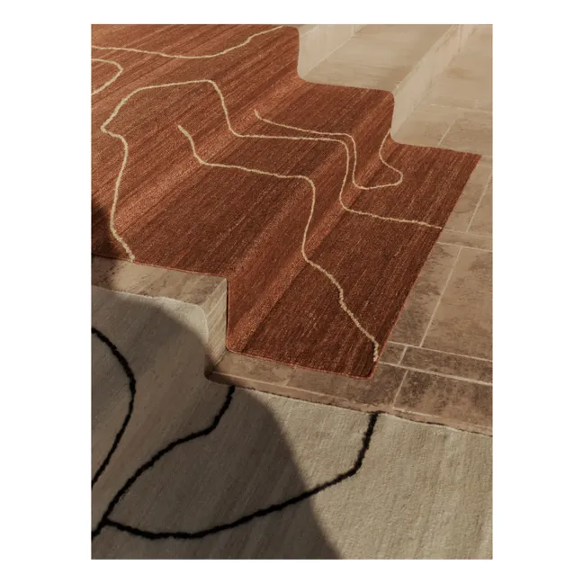 Tapis Gesso | Terracotta