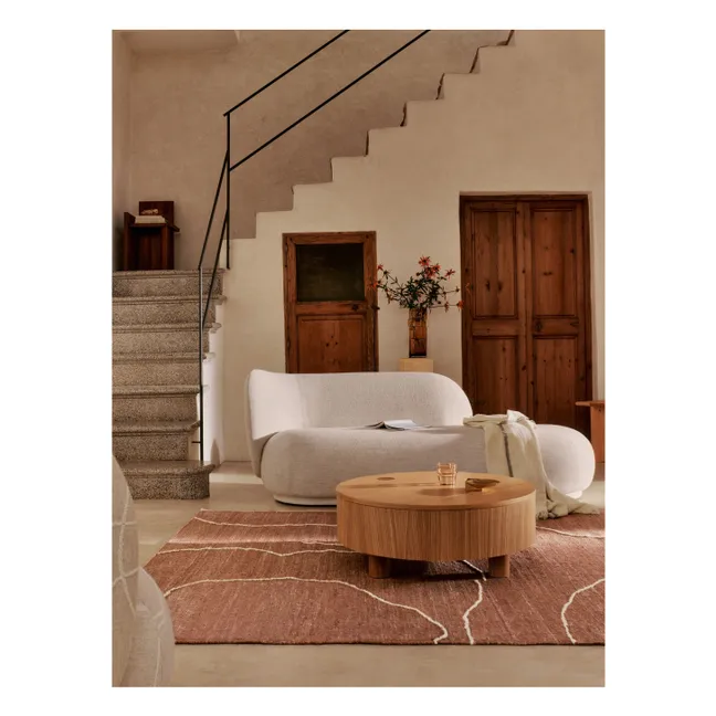 Tapis Gesso | Terracotta