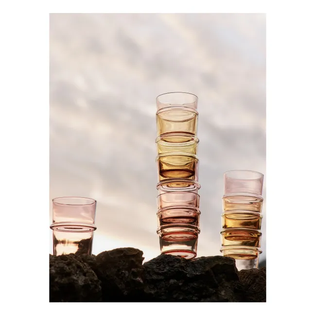 Verres Boya - Set de 2  | Jaune
