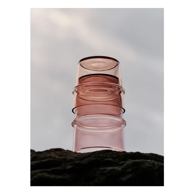 Verres Boya - Set de 2  | Framboise
