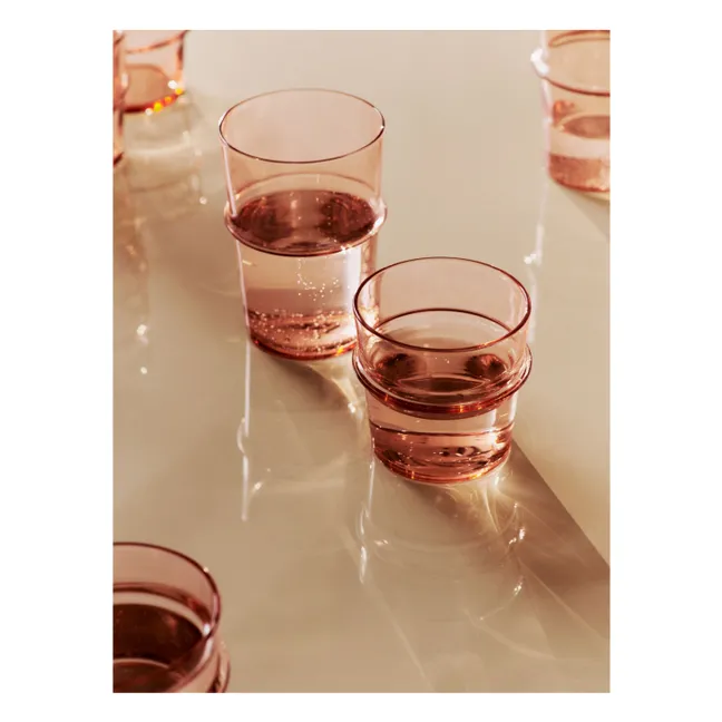 Verres Boya - Set de 2  | Framboise