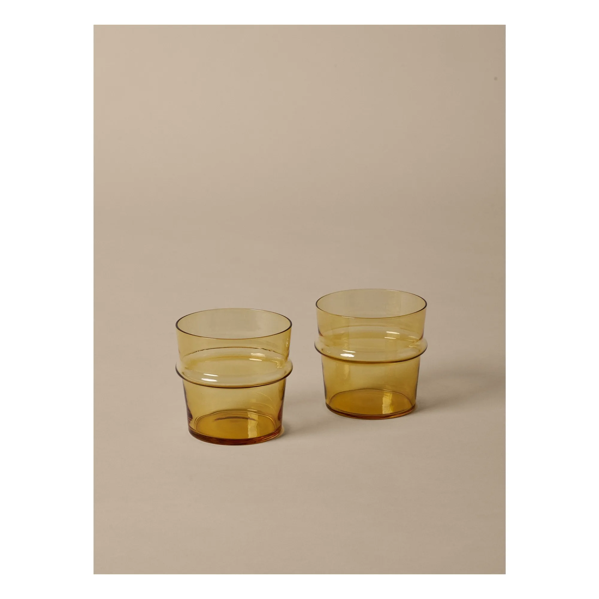 Verres Boya - Set de 2  | Jaune- Image produit n°4