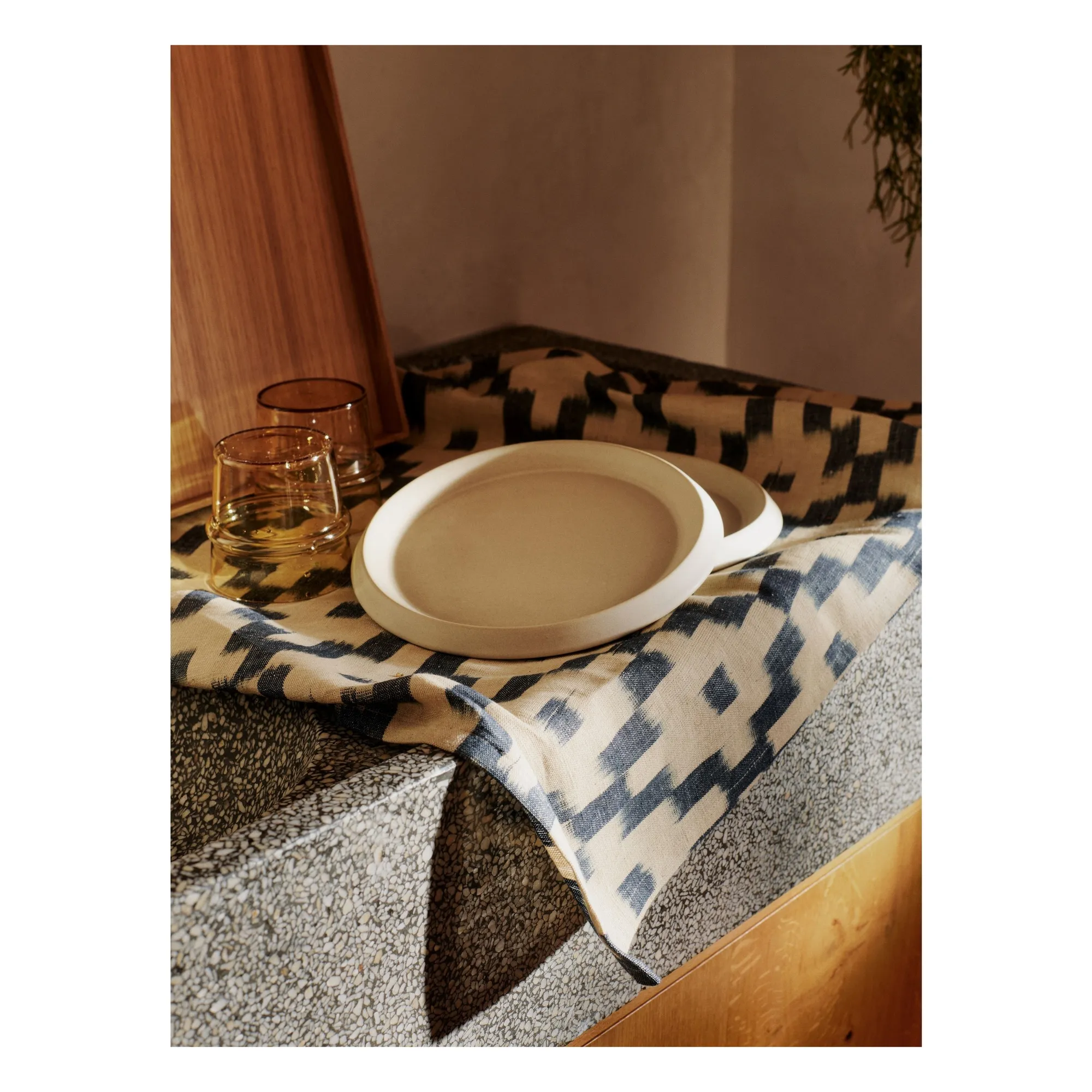 Verres Boya - Set de 2  | Jaune- Image produit n°2