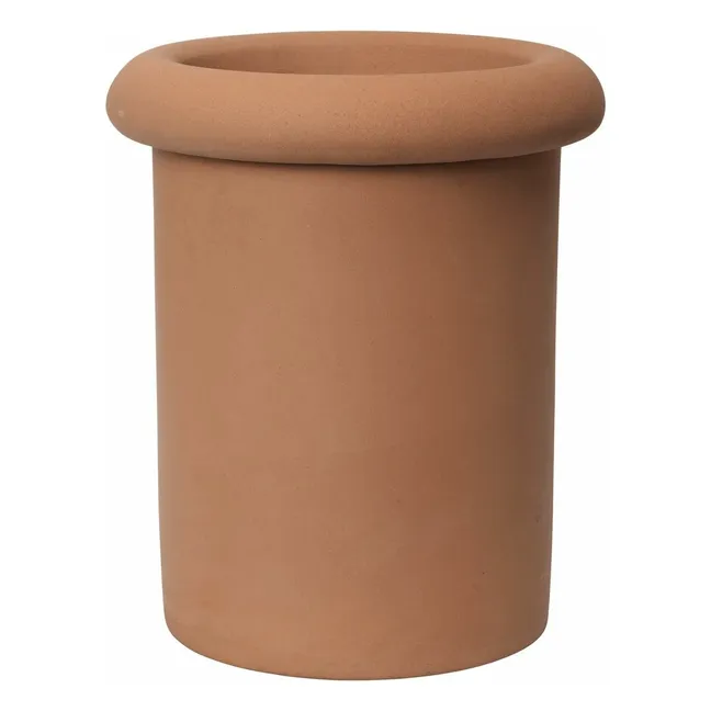 Cache-pot Rollo | Terracotta