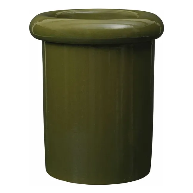 Cache-pot Rollo | Vert foncé