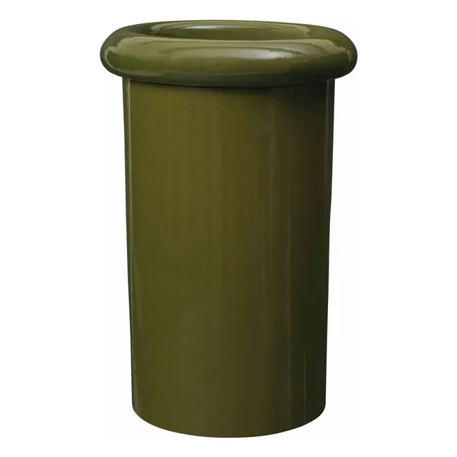 Cache-pot Rollo | Vert foncé
