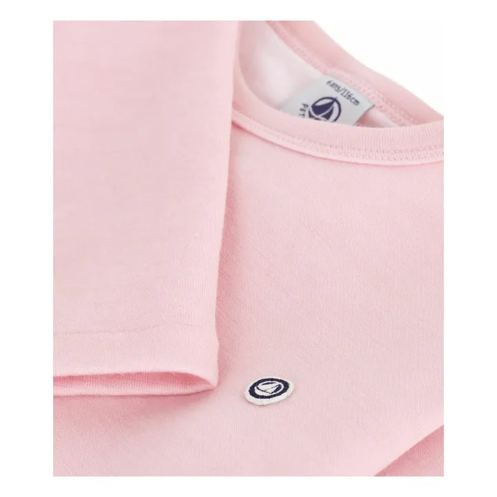 T-shirt Uni Logo Laine | Rose- Image produit n°2