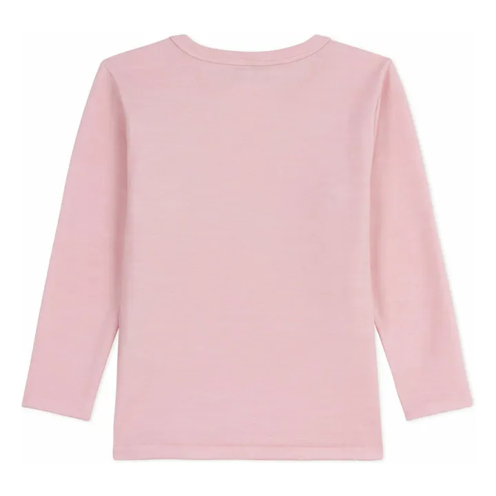 T-shirt Uni Logo Laine | Rose- Image produit n°1