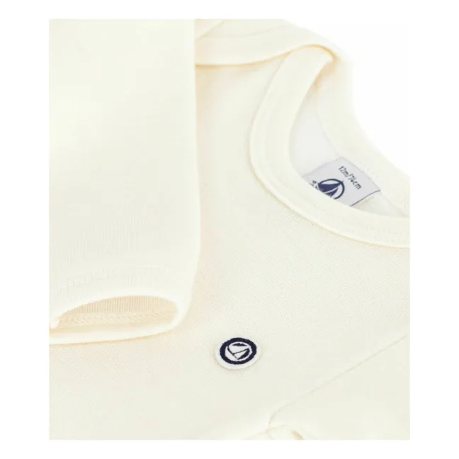 Combinaison Uni Laine | Ecru