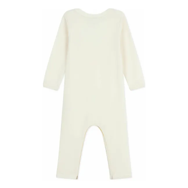 Combinaison Uni Laine | Ecru
