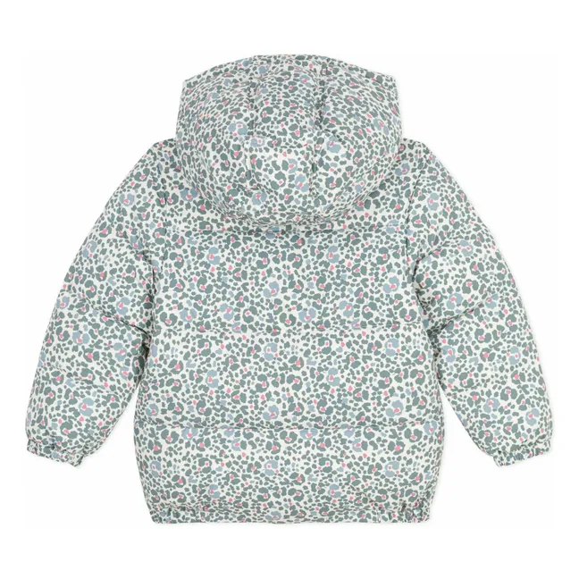 Doudoune Fleurie | Ecru