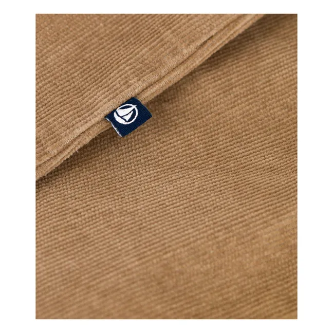 Salopette Côtelée | Beige