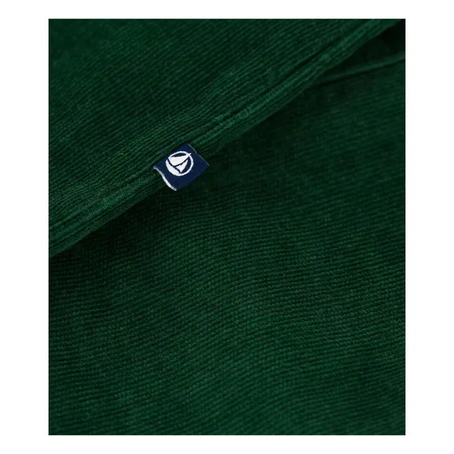 Salopette Côtelée | Vert sapin