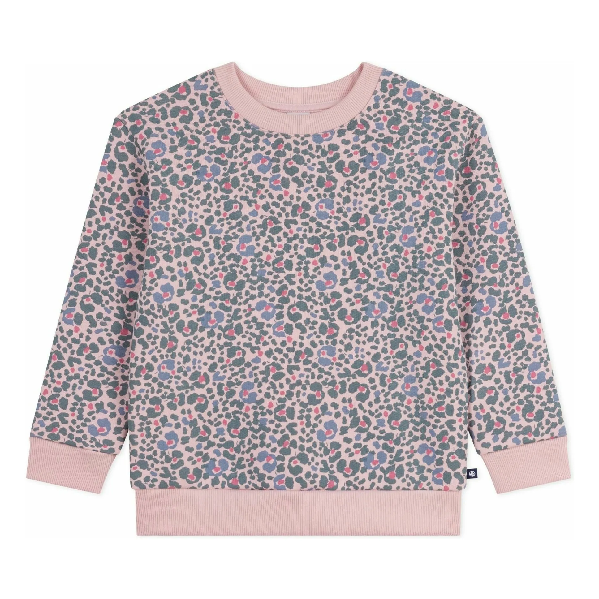 Petit Bateau Pink Flowered Sweat