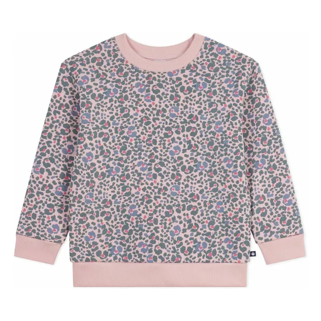 Sudadera floral | Rosa