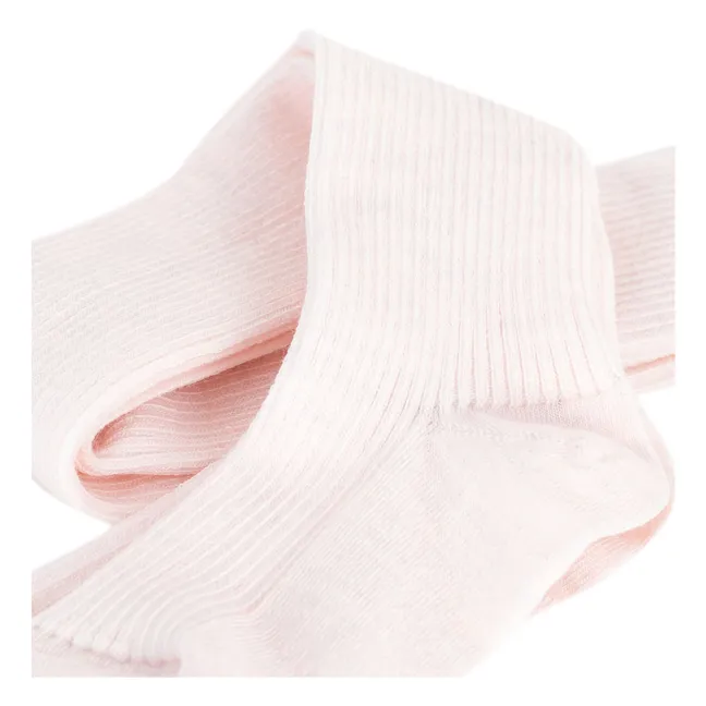 Collants Epais Unis | Rose pâle