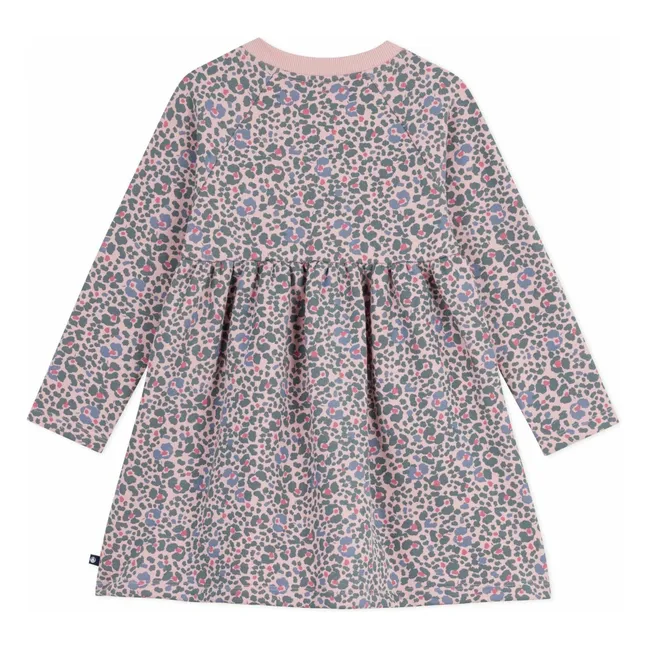 Robe Sweat Fleurie | Rose