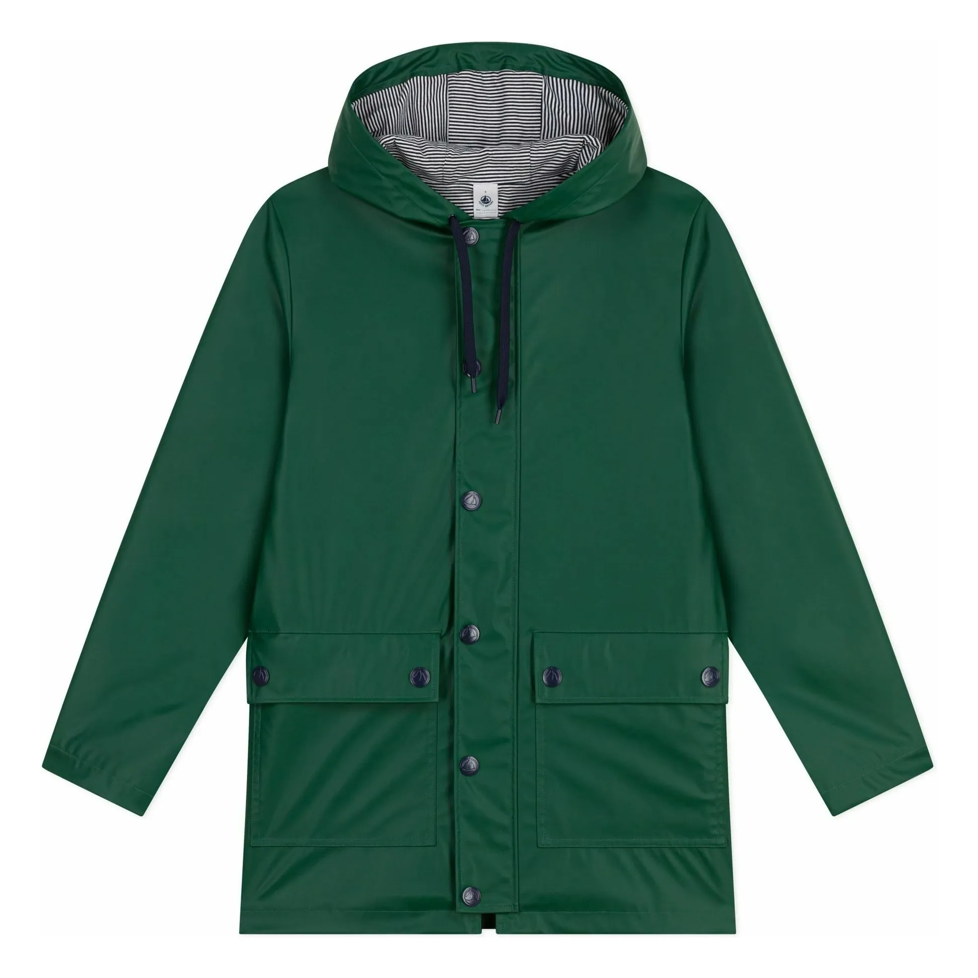Petit Bateau Women's Chrome Green Ciré Iconique Recycled Fiber