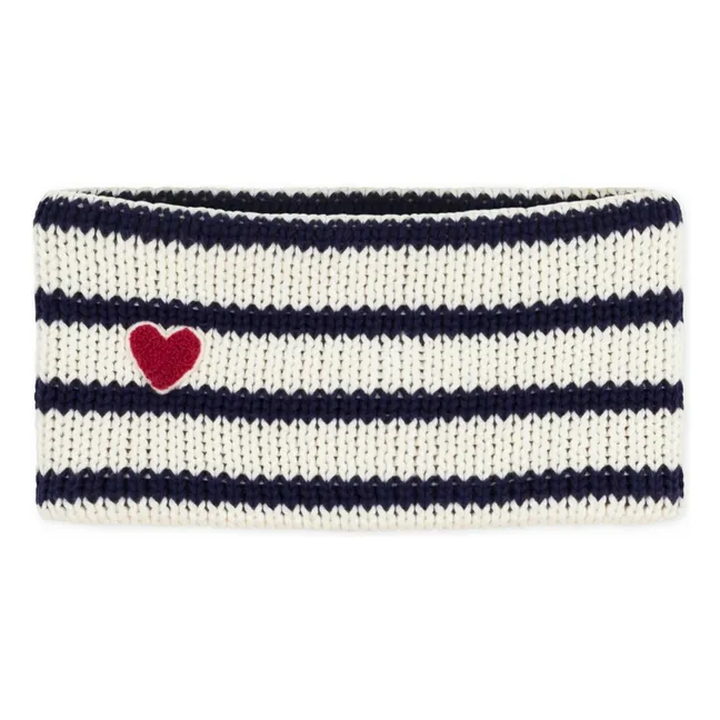 Snood Marinière | Ecru