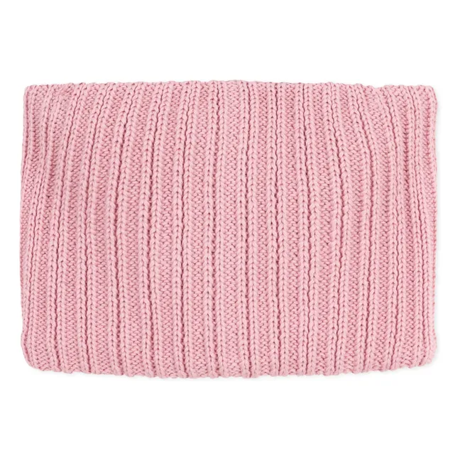 Snood de vellón acanalado | Rosa