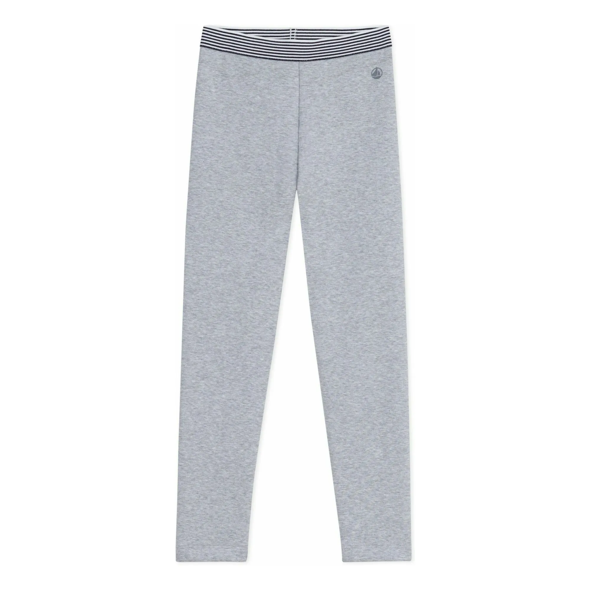 Petit Bateau Girls Heather Grey Elasticated Jegging