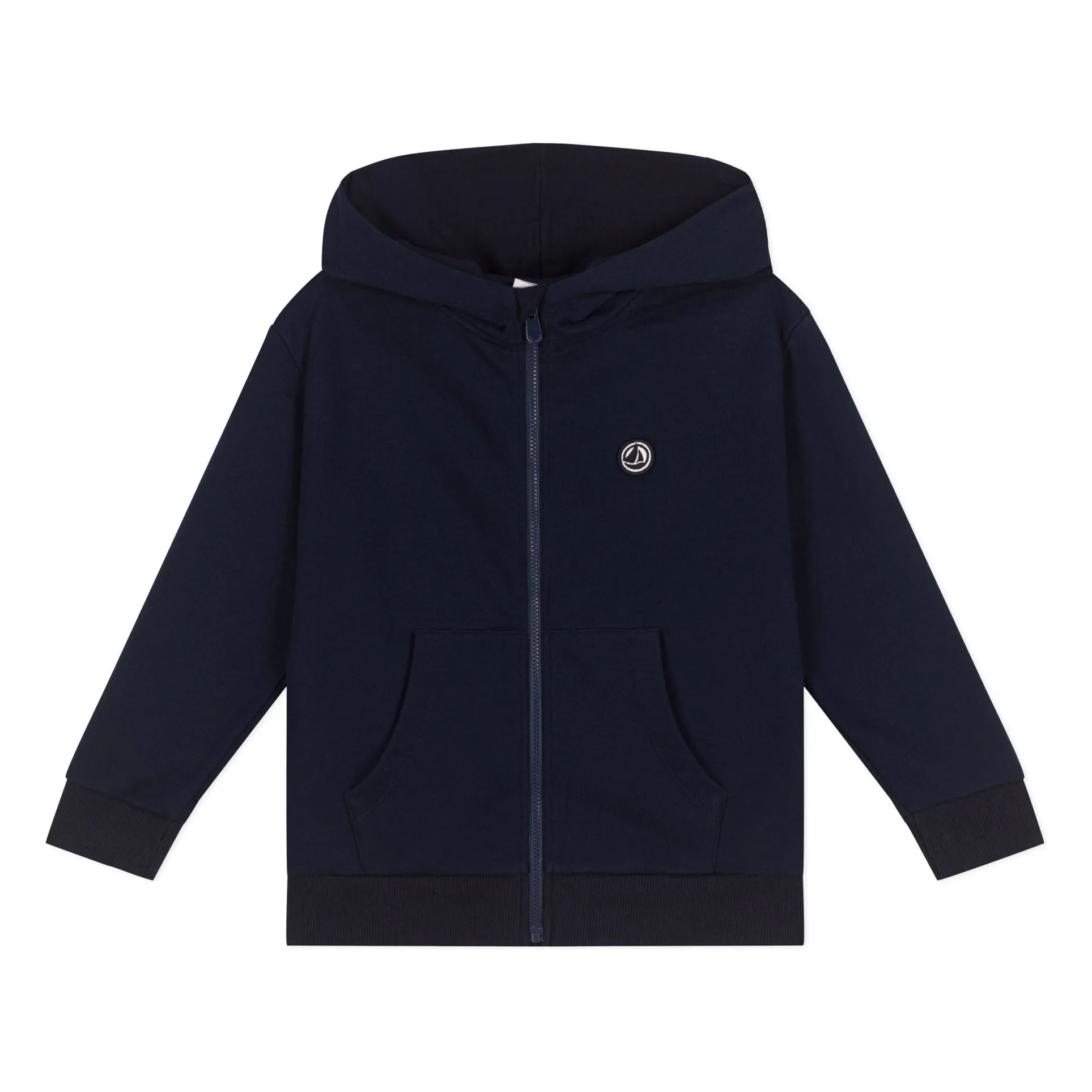 Petit Bateau Navy Blue Logo Hoodie