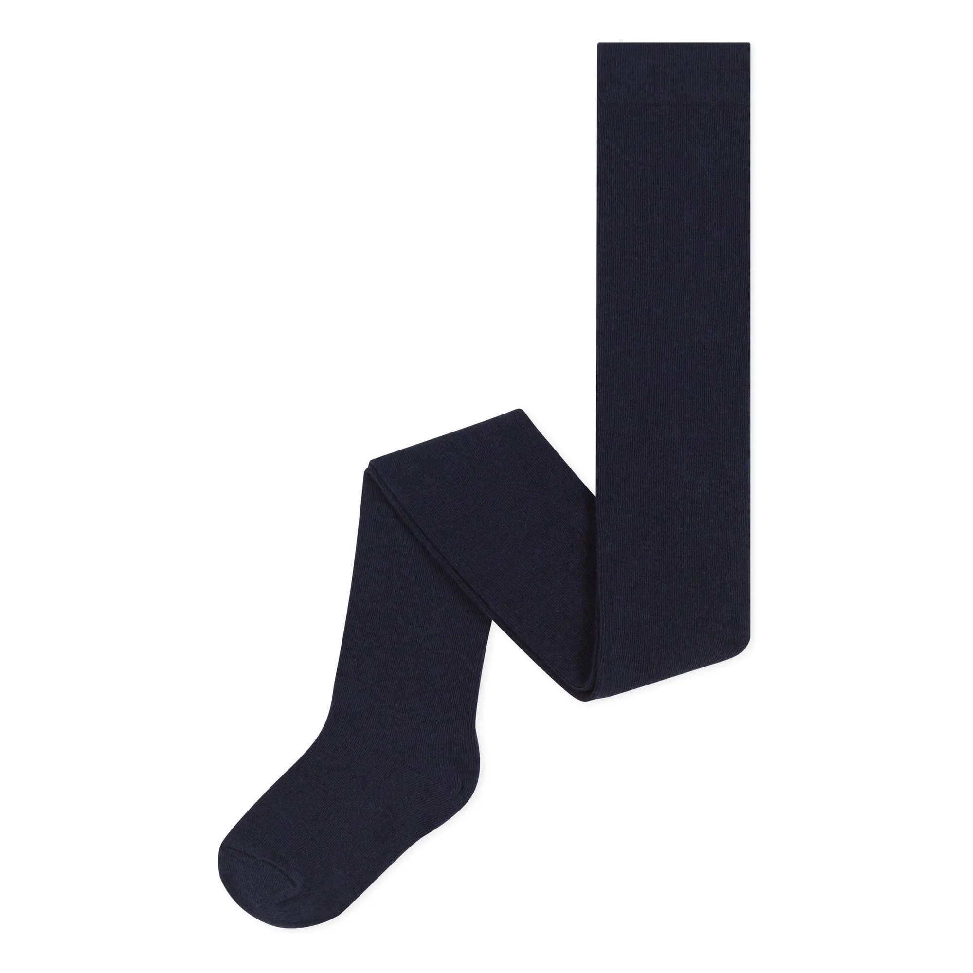 Petit Bateau Navy Blue Plain Tights