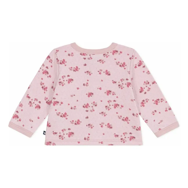 Pointelle Organic Cotton Vest | Pink
