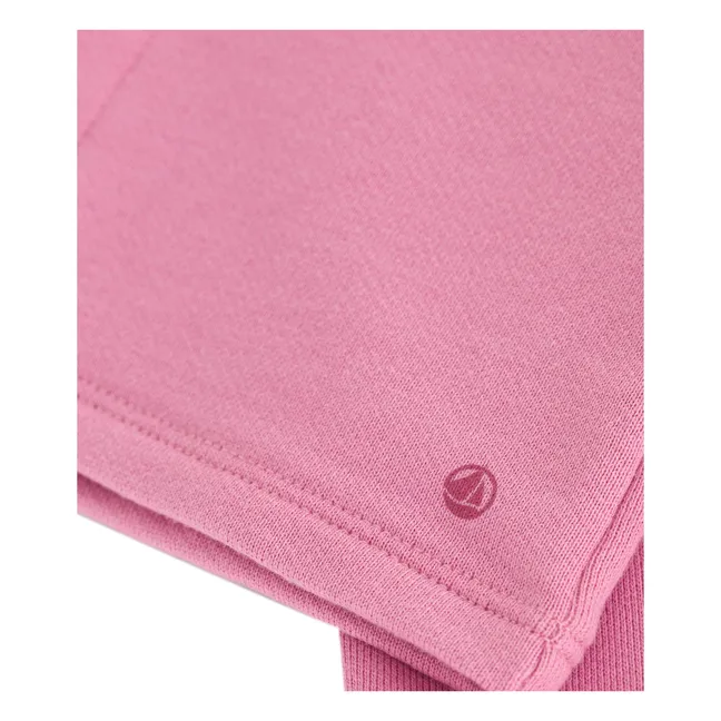 Organic cotton cardigan | Candy pink