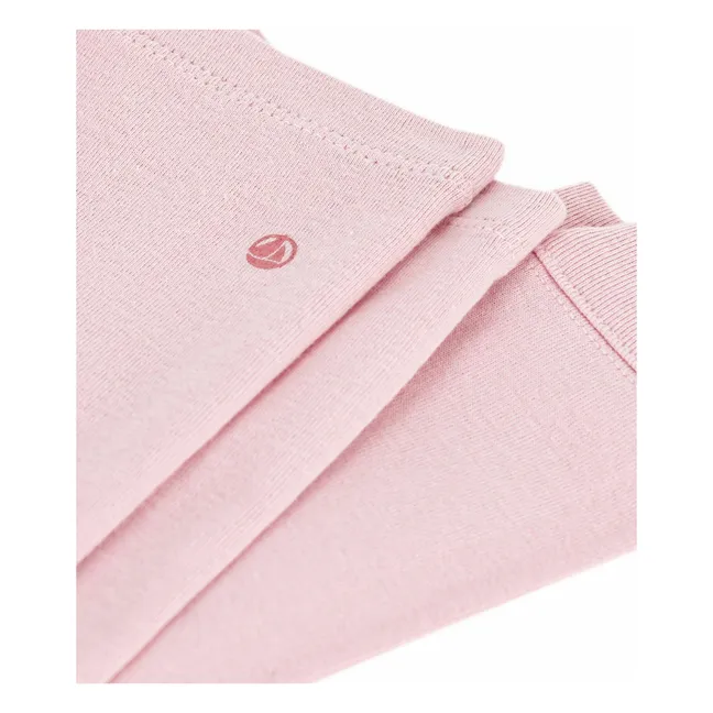 Legging Elastiqué Coton Bio | Rose