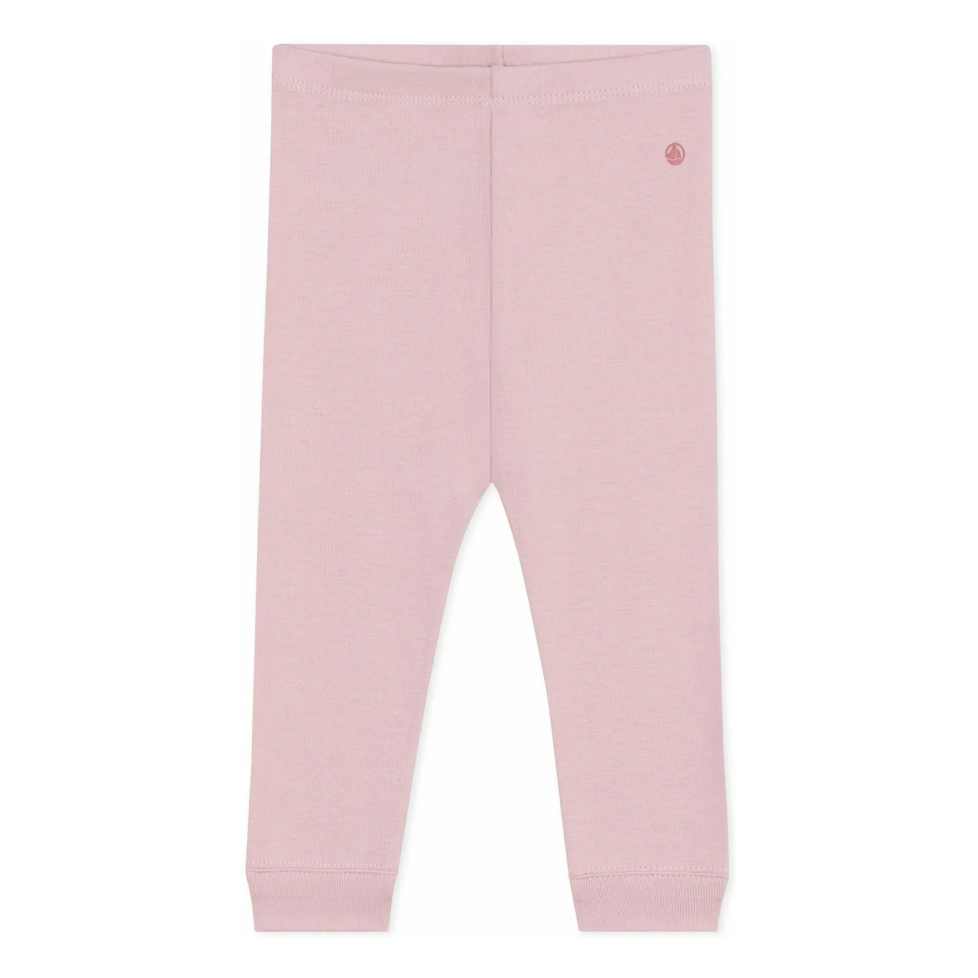 Petit Bateau Pink Elasticated Organic Cotton Legging