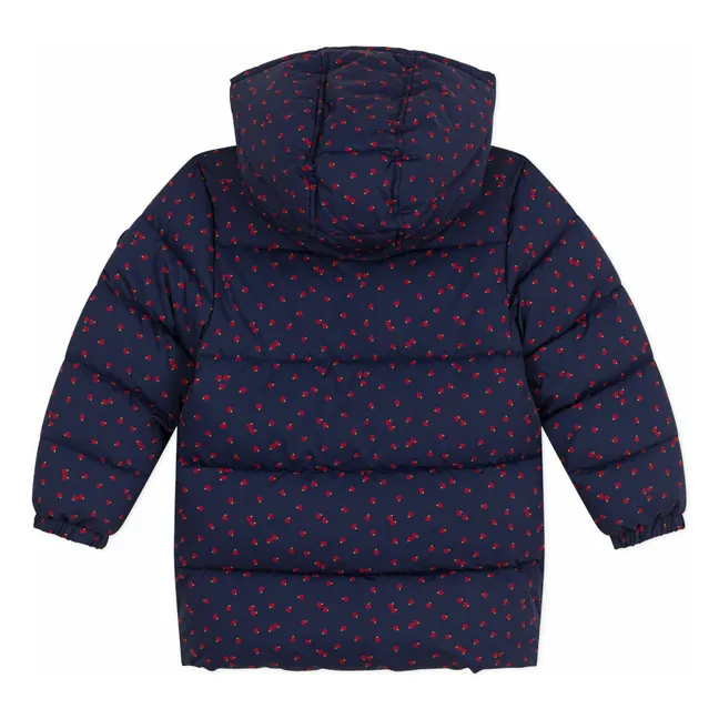 Apple down jacket | Navy blue