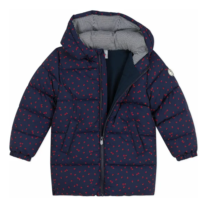 Veste Doudoune Doudoune Pommes Doudoune A Capuche Rose Pommes - Main Image