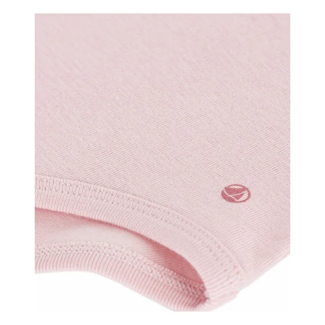 Body Col Volants Coton Bio | Rose