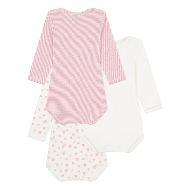 Lot 3 Bodies Girly | Blanc