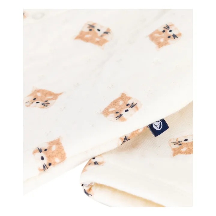 Combinaison Chats | Ecru- Image produit n°2
