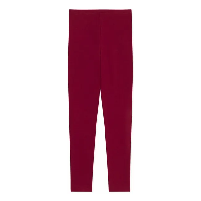 Legging Logo | Bordeaux