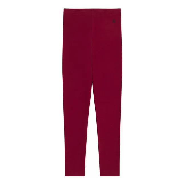 Legging Logo | Bordeaux