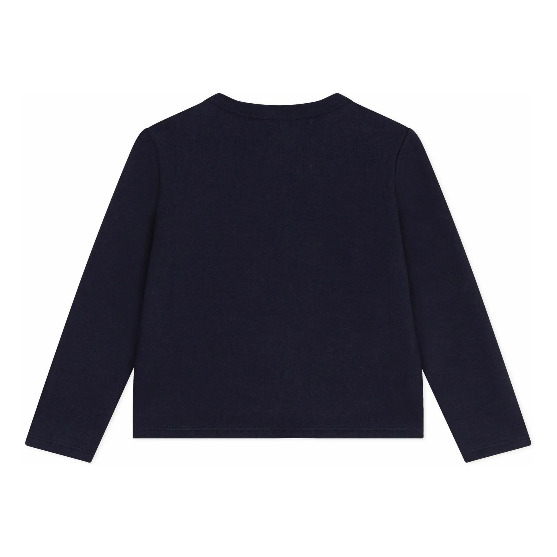 Organic Cotton Heart Vest | Navy blue- Product image n°2