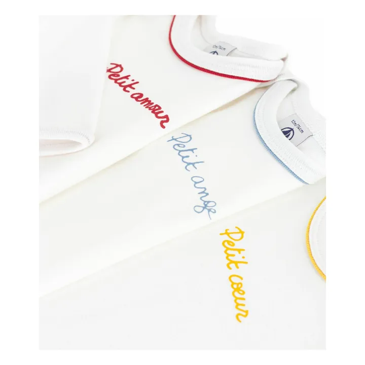 Lote de 3 Angelitos de Algodón Ecológico | Crudo- Imagen del producto n°1