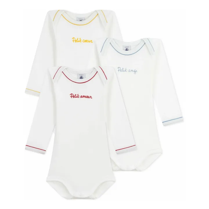 Lote de 3 Angelitos de Algodón Ecológico | Crudo- Imagen del producto n°0