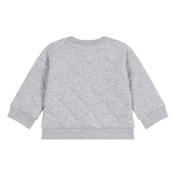Logo Button Vest | Heather grey- Product image n°2